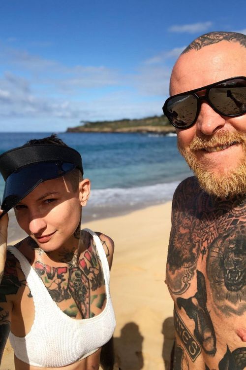 Jason And Katie Pictured During Their Vacation At Four Seasons Resorts Lanai In 2019