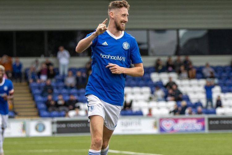 Joe Bunney Pictured Celebrating After Scoring A Goal For Macclesfield As He Announces He Is Leaving The Side 