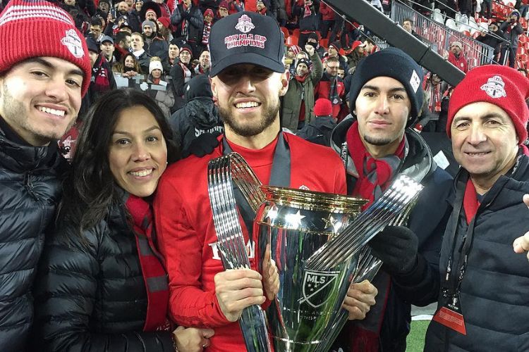 Jonathan Osorio Pictured With His Family, Including His Parents, Mom, Bibiana, And Dad, Diego 