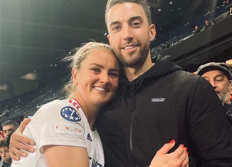 Lindsey Horan Pictured With Her Husband To Be Tyler Heaps In 2022