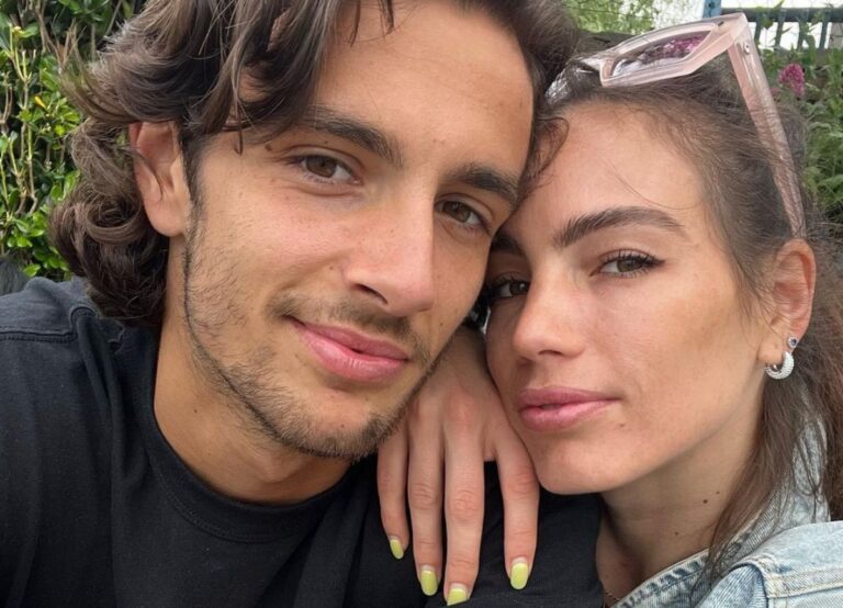Lorenzo Musetti Pictured With His Girlfriend Veronica Confalonieri In May 2023