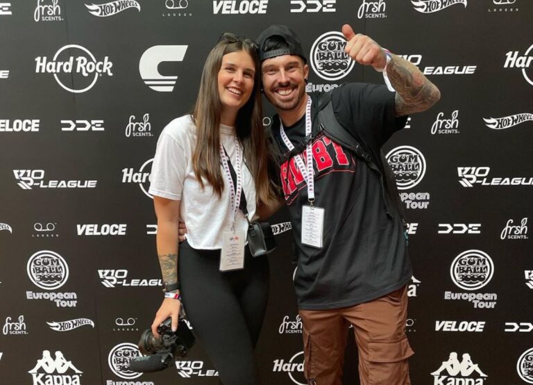 Mat Armstrong Pictured With His Girlfriend Hanna Smith In June 2023 At The Gumball Event