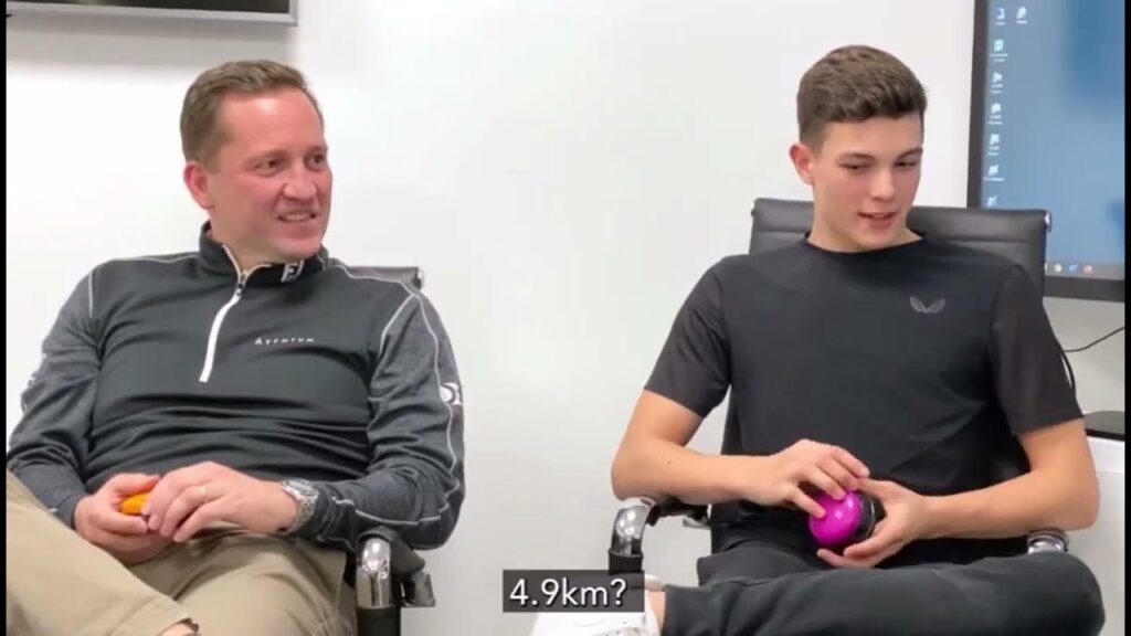 Ollie With His Dad In One Interview 