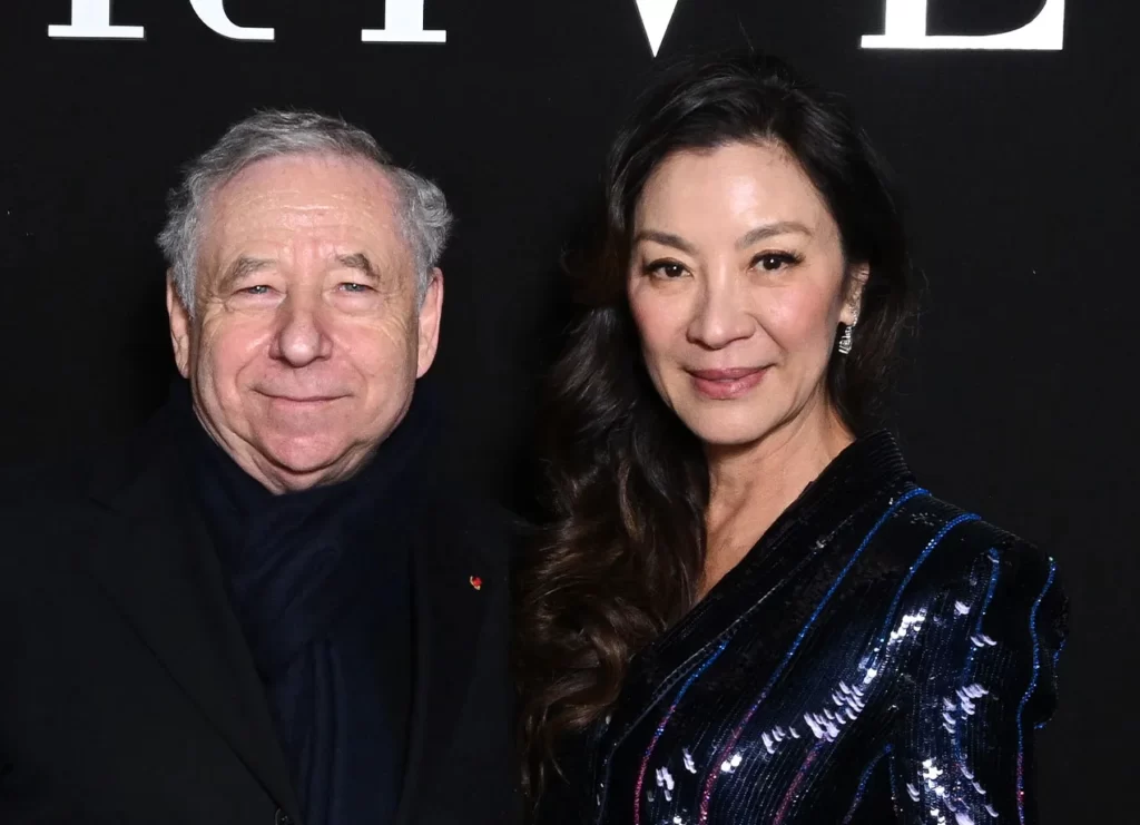 Jean Todt With His Wife Michelle Yeoh