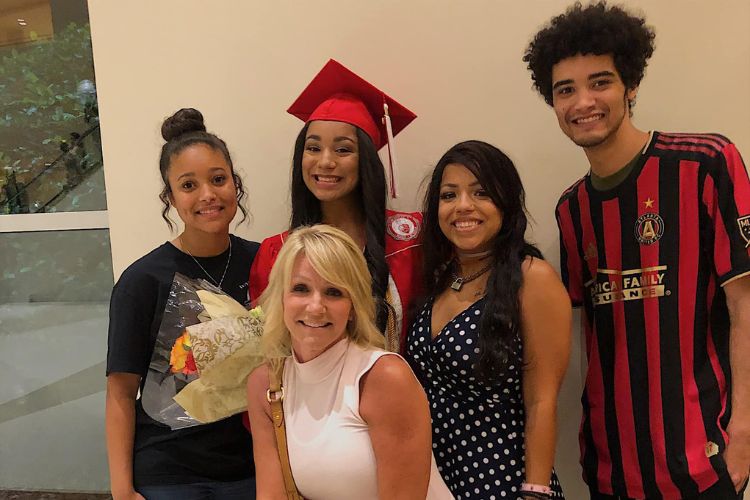 Symara Gant(Graduation Cap) Shared The Photo Of All Her Three Siblings And Their Mom, Heather Campbell In 2022