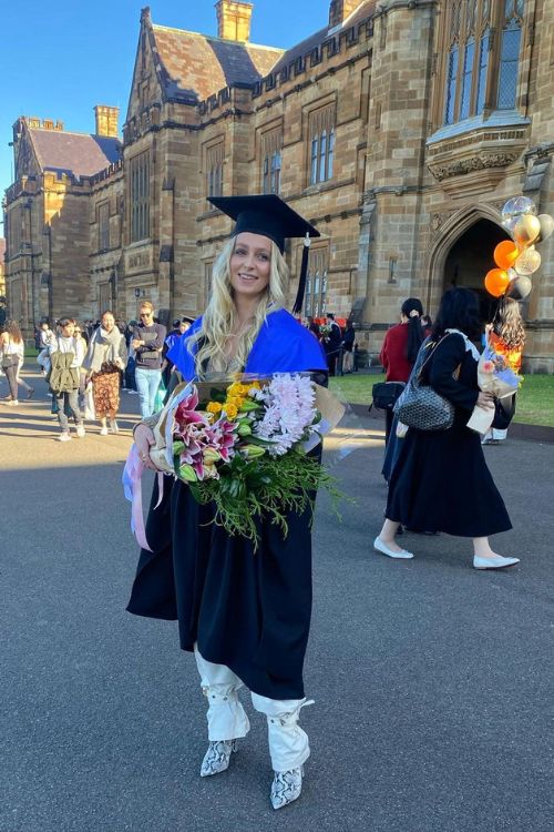 Rose McEvoy Earned Her Master's Degree In Law From The University Of Sydney Earlier This Year In May 