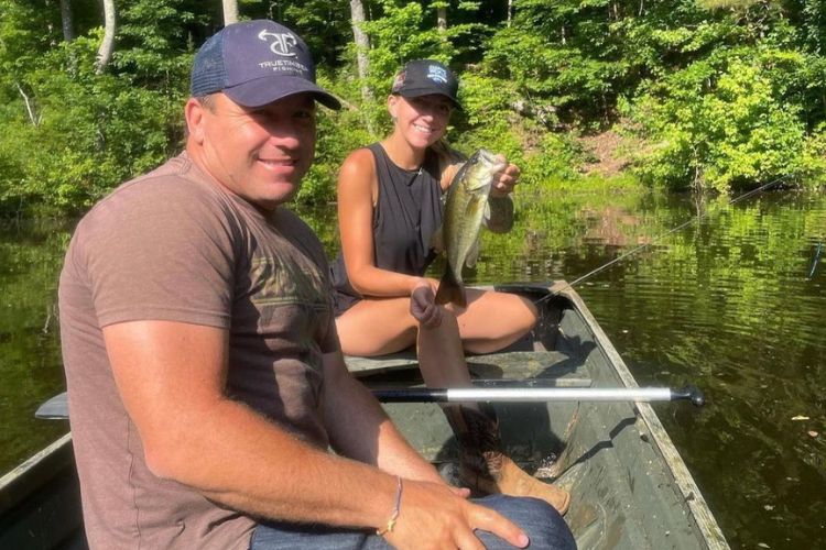 Ryan Shares A Photograph Of Him Enjoying Fishing With His New Partner McKenzie Geibel 