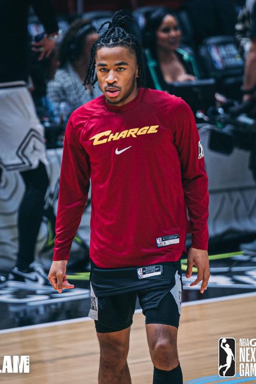 Sharife Cooper Pictured In His Cleveland Charge Gear In 2023