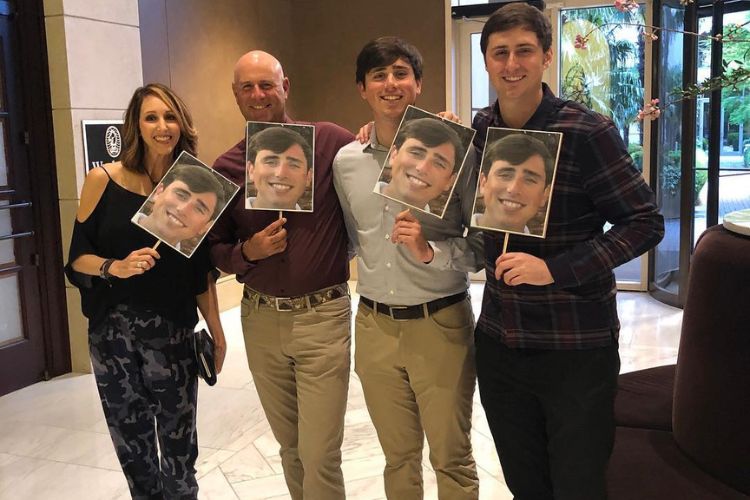 Stewart Cink Children: Reagan And Connor Cink With Wife Lisa