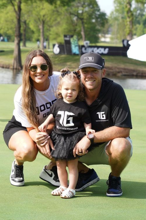The Gooch Family Together At A Golf Event Organized By The Gooch Foundation