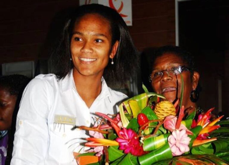 Wendie Renard Pictured With Her Mother At The Airport In France