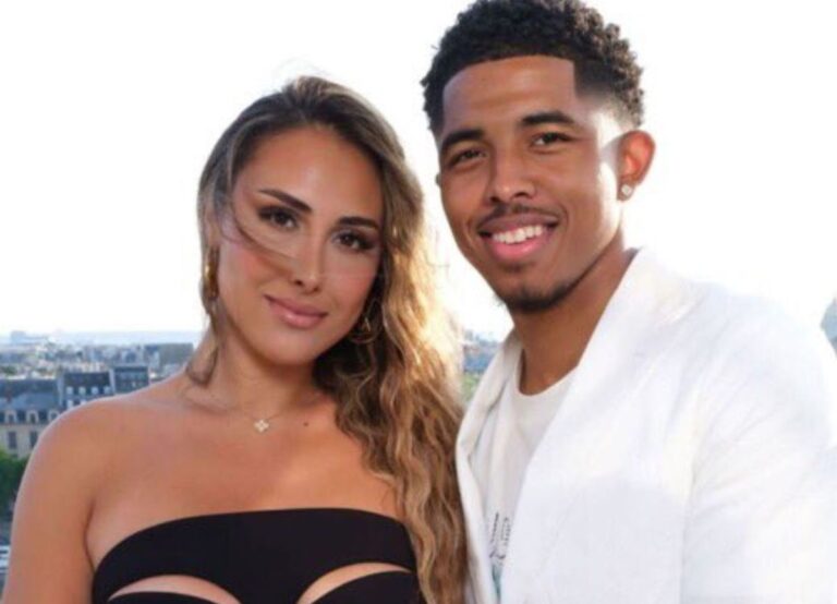 Wesley Fofana Pictured With His Wife Cyrine Sabeur