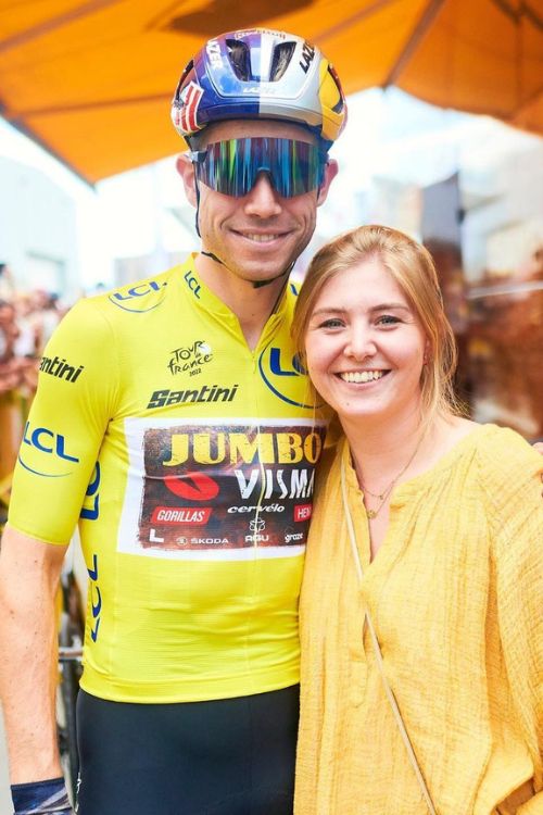 Wout Van Aert Wife Sarah De Bie Is A Proud Mom