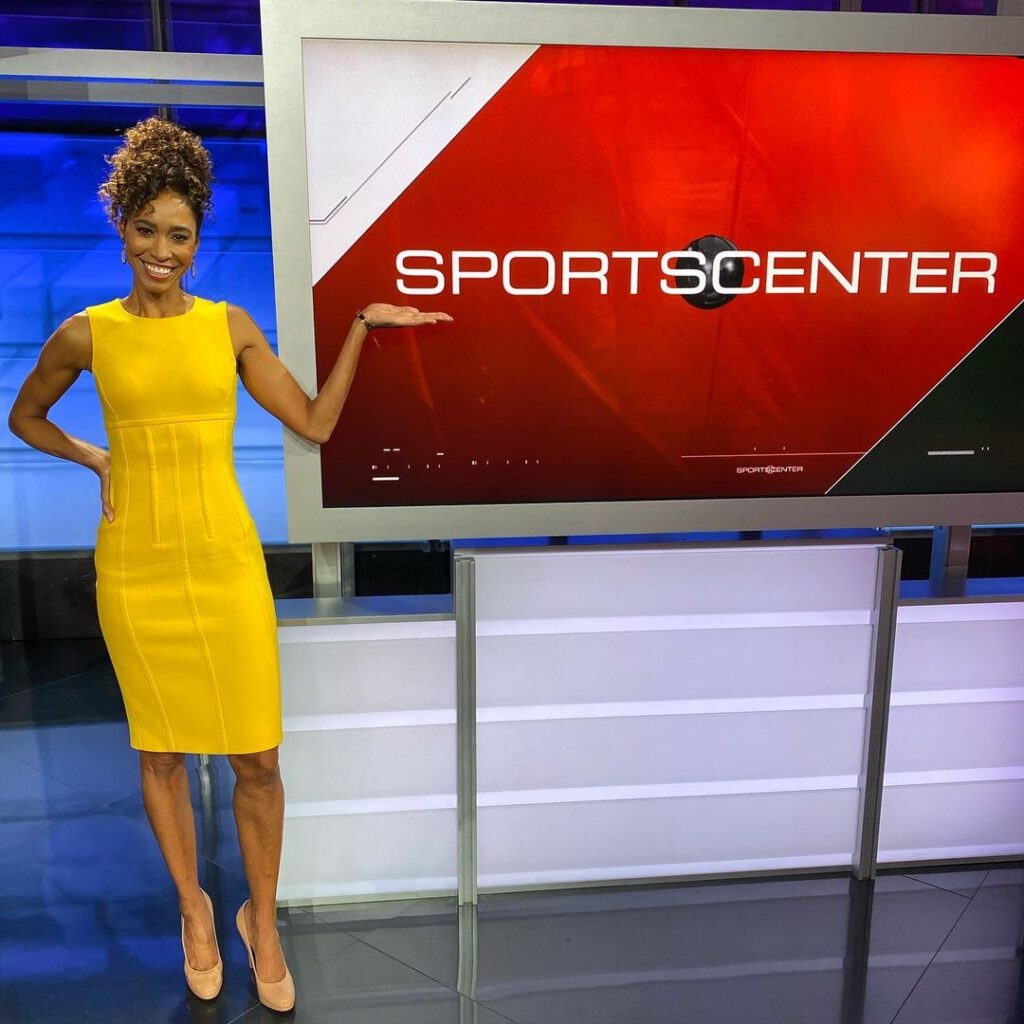 Sage Steele During Her Time At ESPN