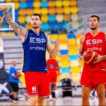 Hernangómez Brothers During Practice
