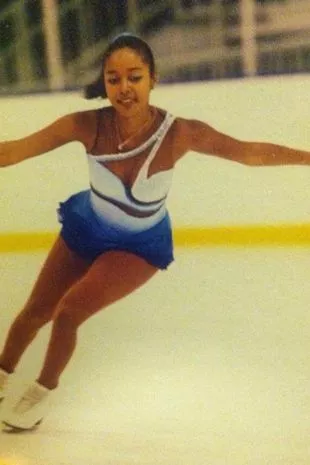 Brandi Rhodes During Her Skating Competition 