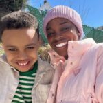 Sloane Stephens With Her Step-Son
