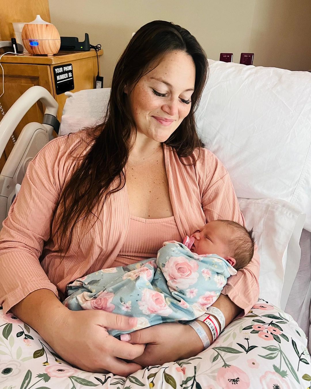 Sister Mika With Her Newborn Daughter 