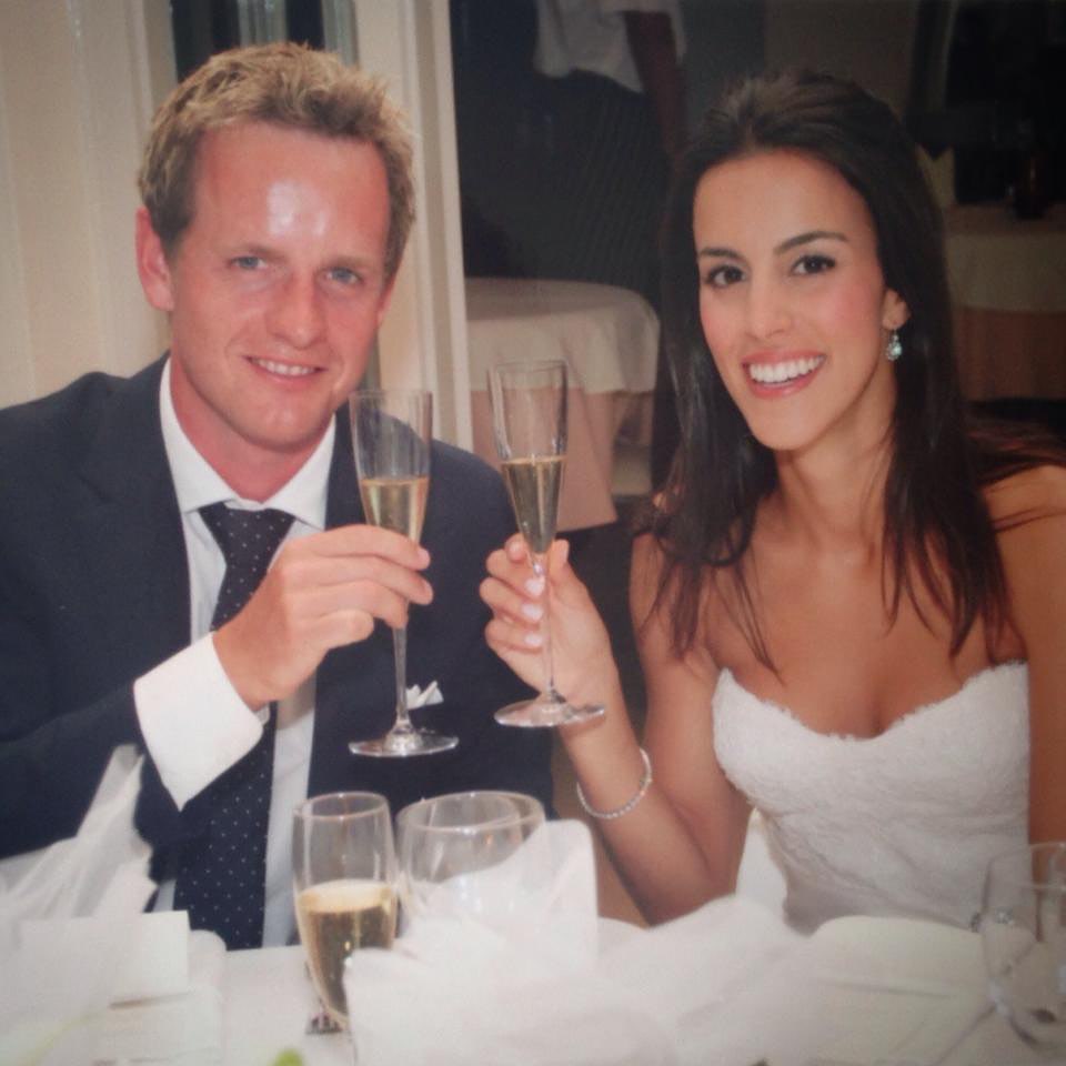 A Throwback From Wedding Moment Of Luke Donald And His Wife Diane