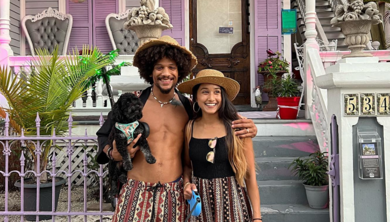 Alex Caceres And His Wife Kash Ramhit