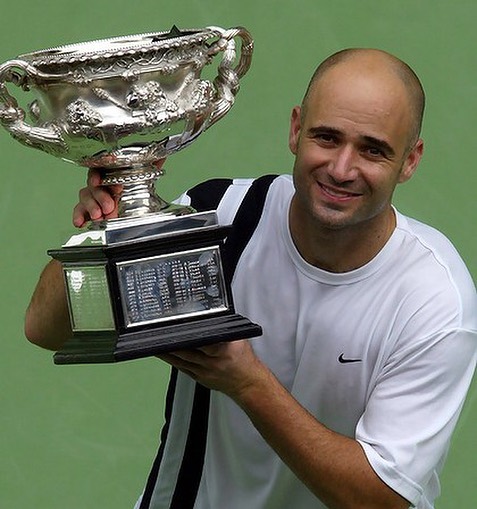 Andre Agassi An American Former World No. 1 Tennis Player