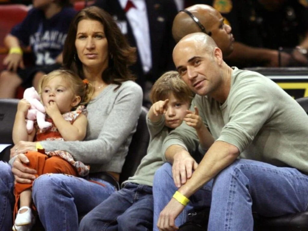 Andre Agassi Wife Steffi Graff Kids