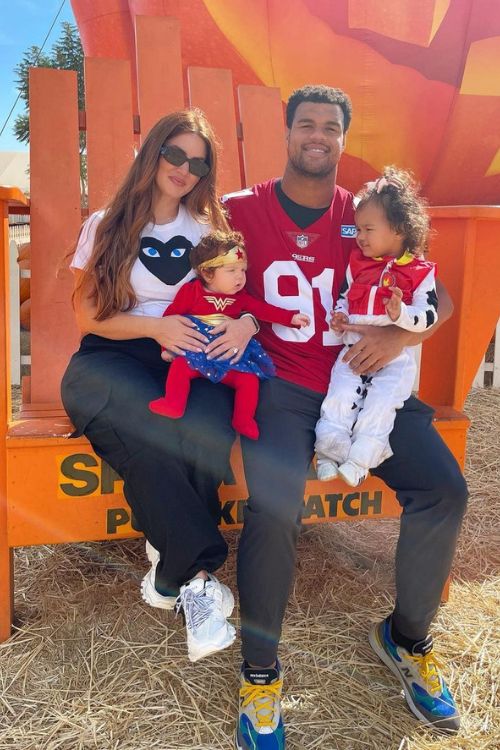 Arik Armstead Wife Mindy Harwood And Their Daughter
