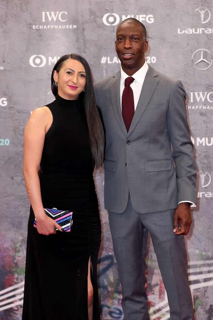 Michael Johnson and His Wife Armine Shamiryan 