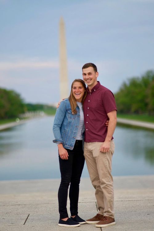 Aubrey Kingsbury With Her Husband Matt Kingsburry