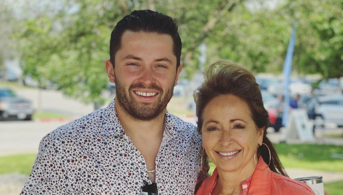 Baker With His Mother Gina Mayfield