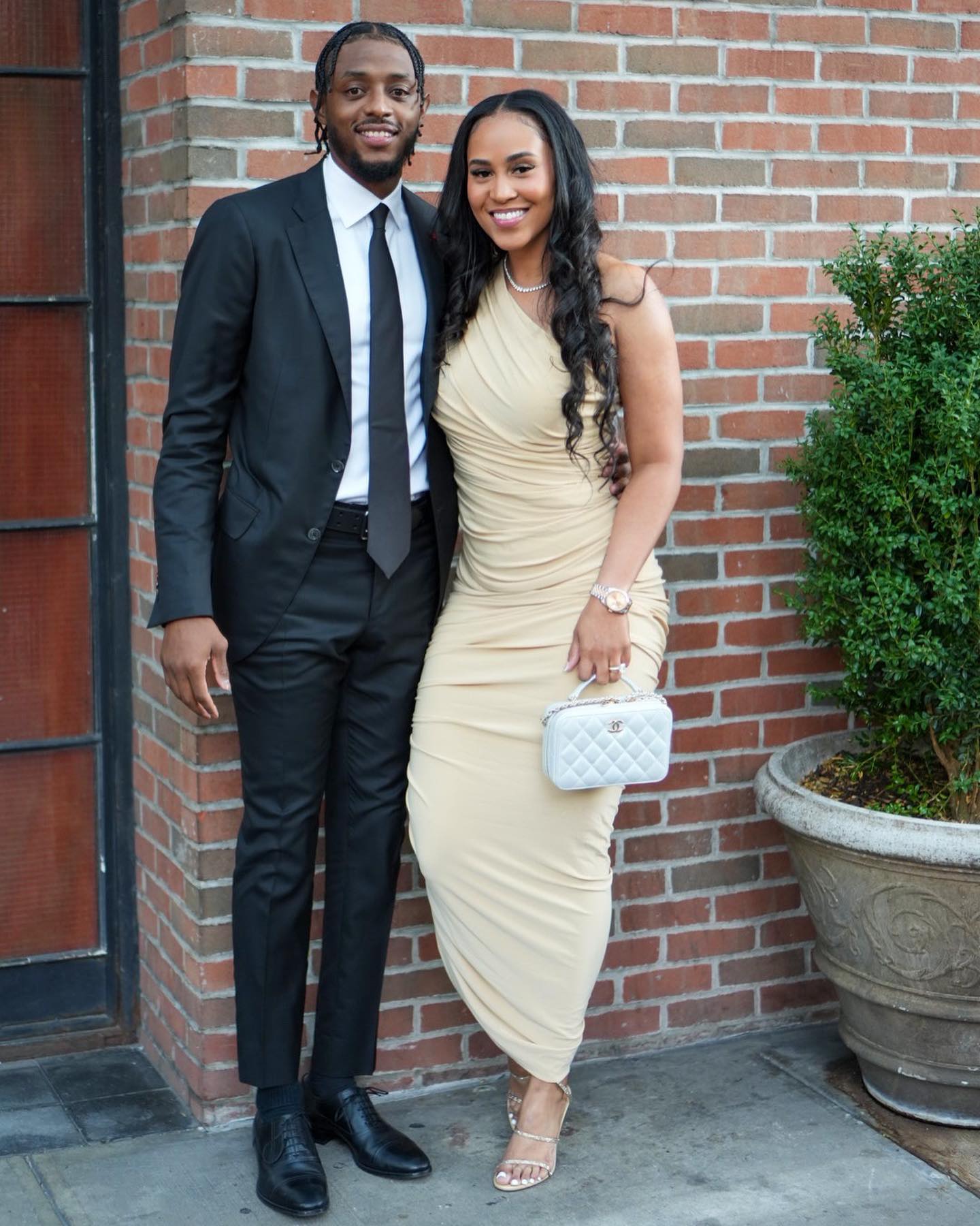 Brandon Knight With His Wife Rachael Knight