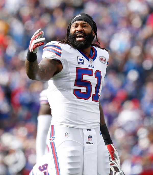 Brandon Spikes During His Game