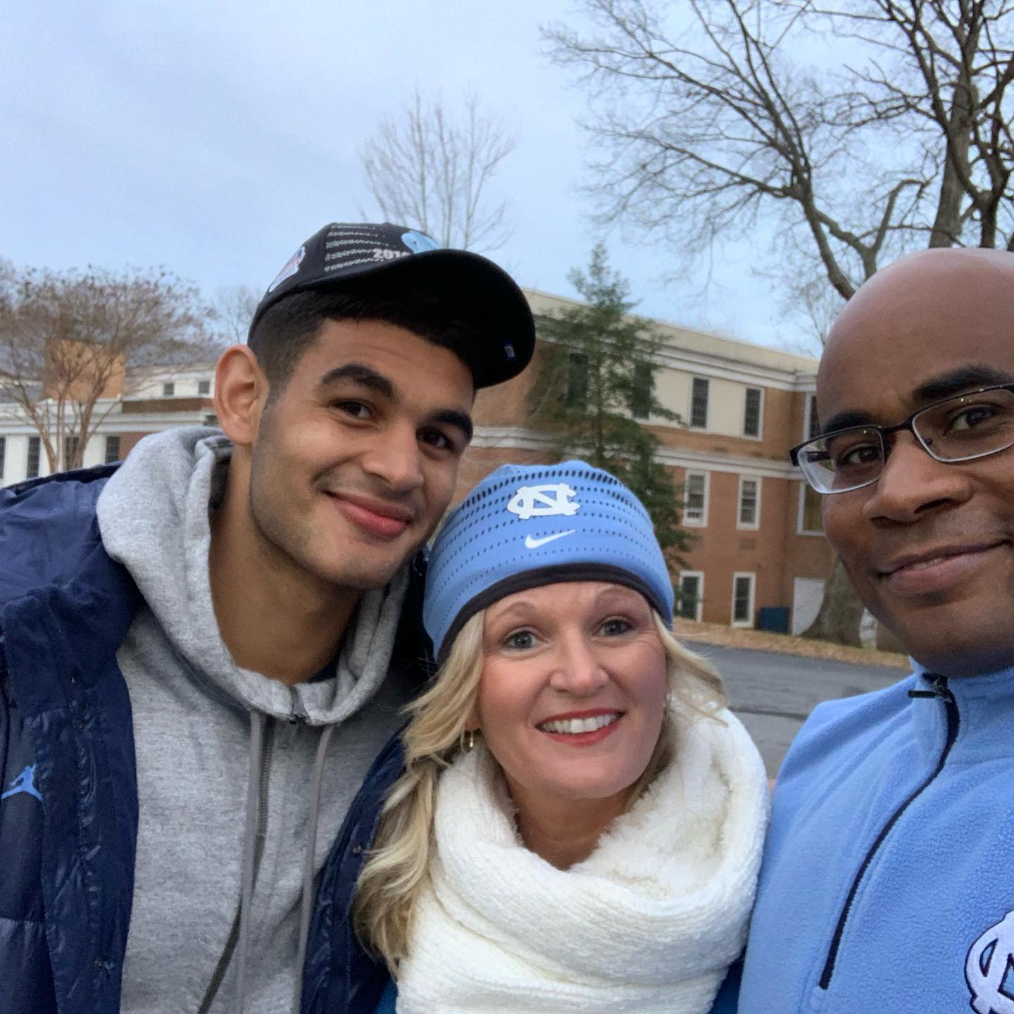 Chazz Surratt With His Parents