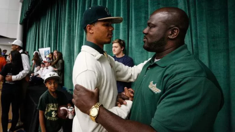 Chris Oladokun With His Father