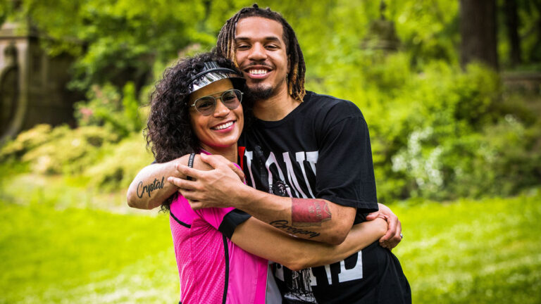 Cole Anthony With His Mother