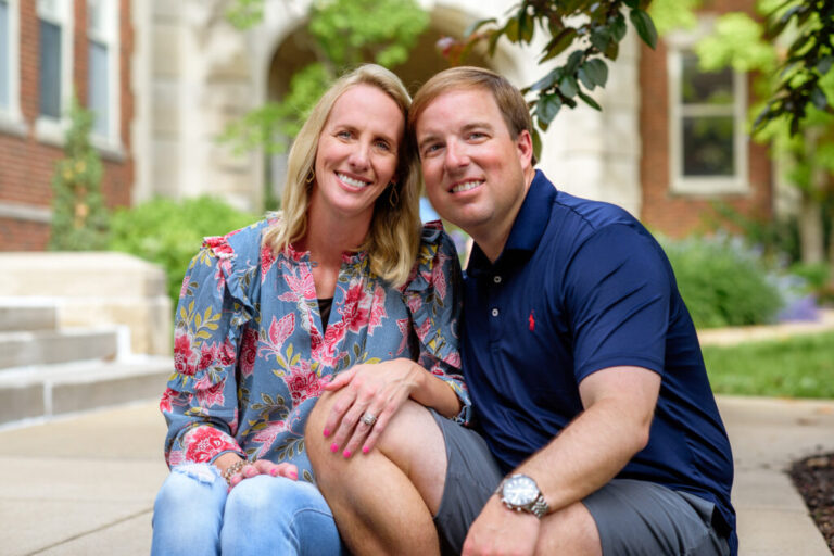 Eliah With His Wife Lindsey