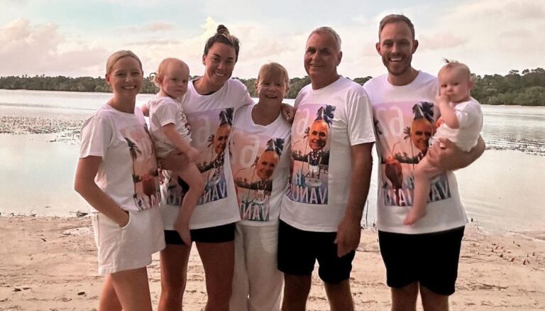 Family Moment Of Australian Soccer Player Mackenzie Arnold