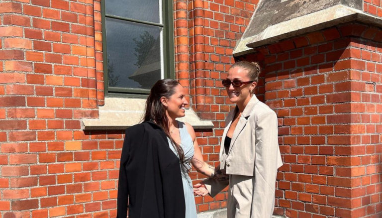 Filippa Angeldal With Her Partner Megan Brakes