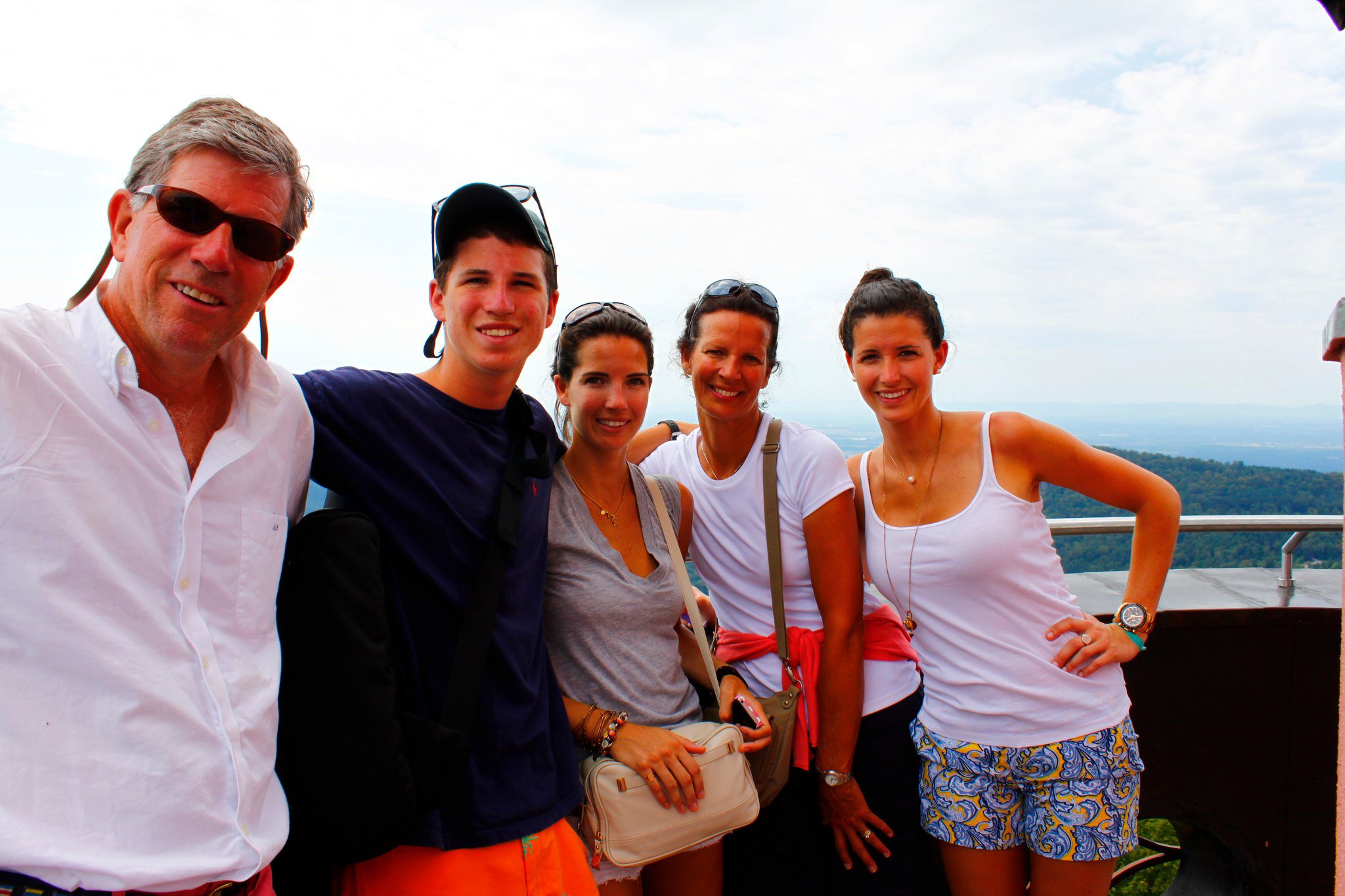 From Left Tobin Heath's Father (Jeffrey), Brother (Jeff), Sister (Katie), Cindy (Mother), Perry (Sister)