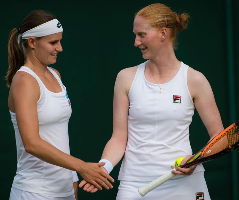 Greet Minnen With Her Ex-Partner Alison Van Uytvanck