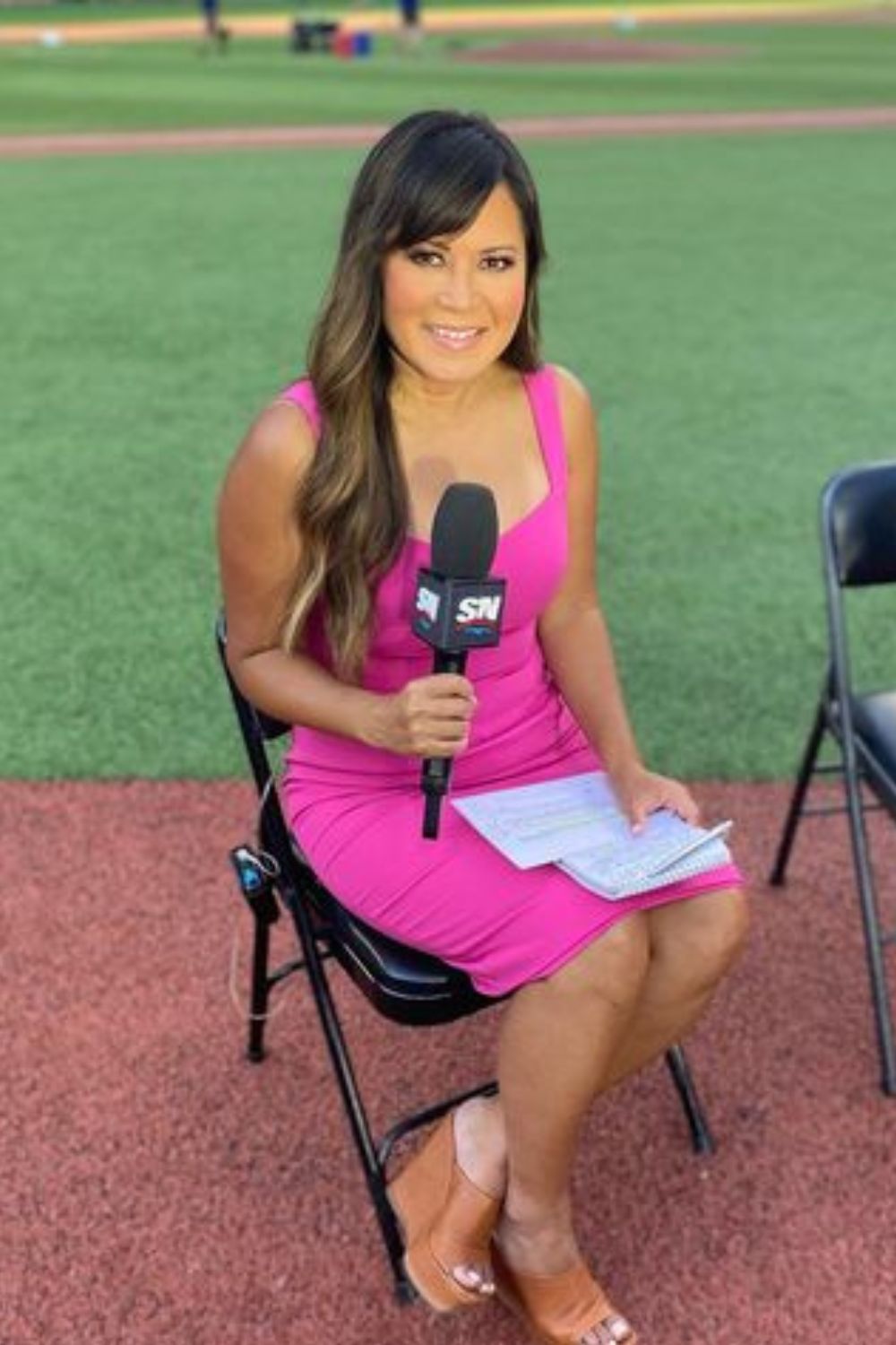 Hazel Mae, A Filipino-Canadian Sportscaster