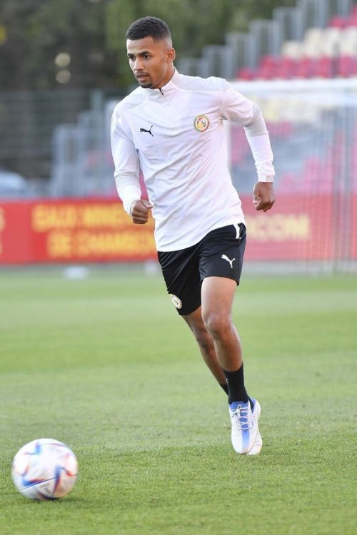 Iliman Ndiaye In A Practice Session