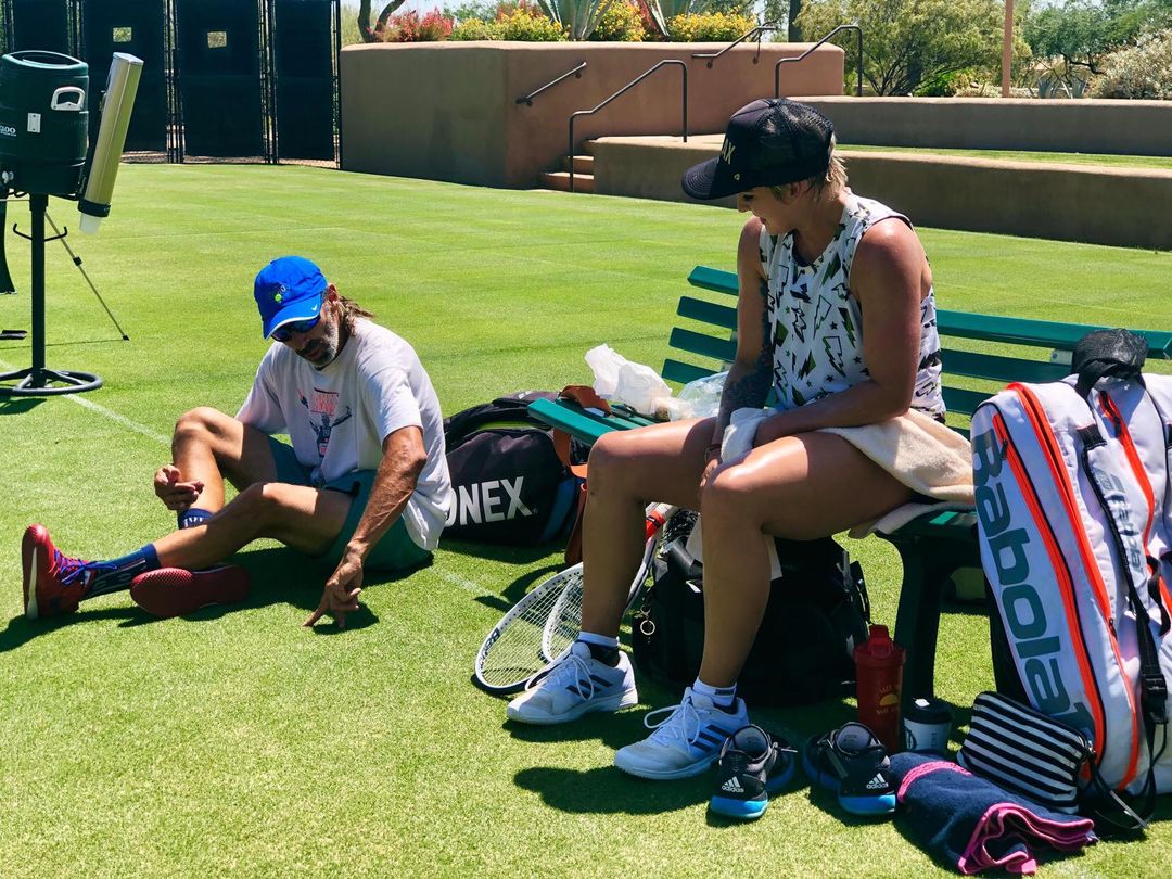 Jacobs With Bethanie Mattek-Sands