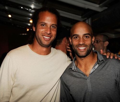 James Blake And His Older Brother Thomas