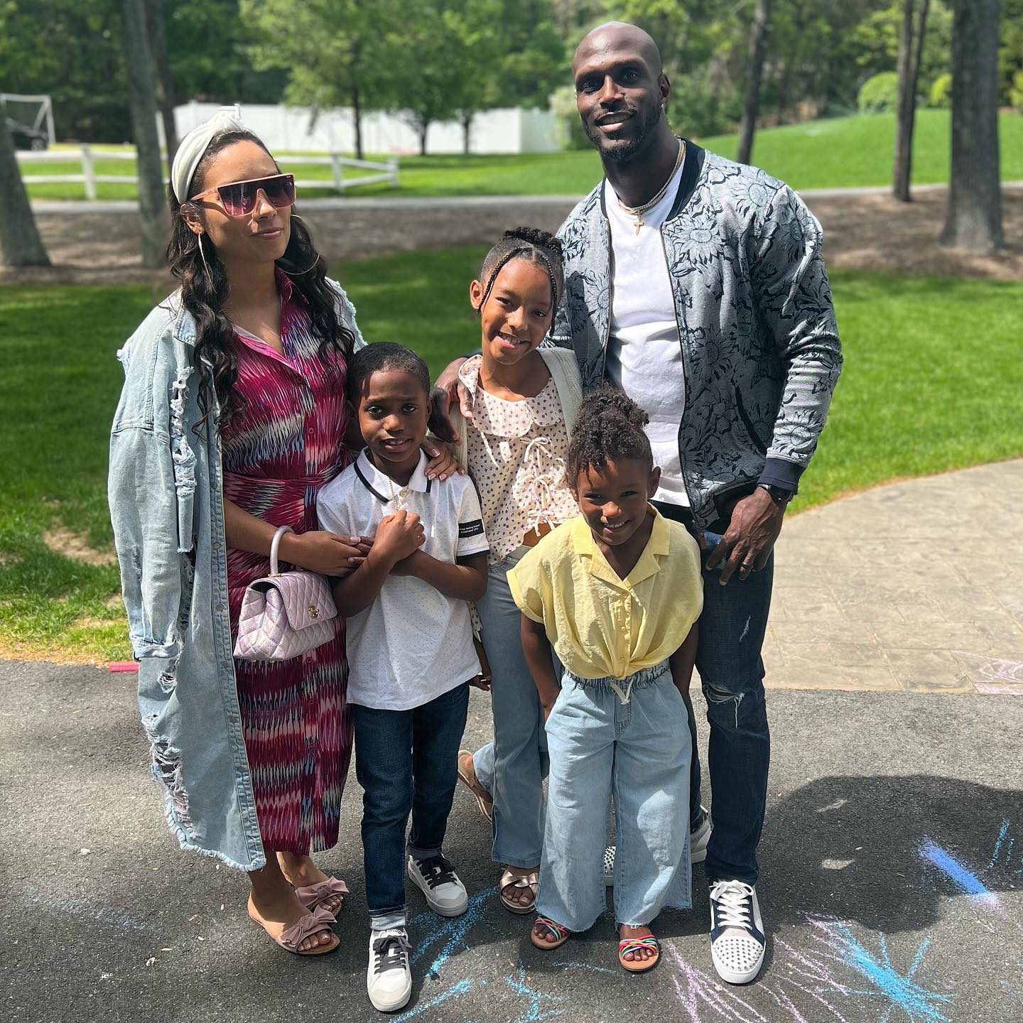 Jason McCourty With His Wife And Kids