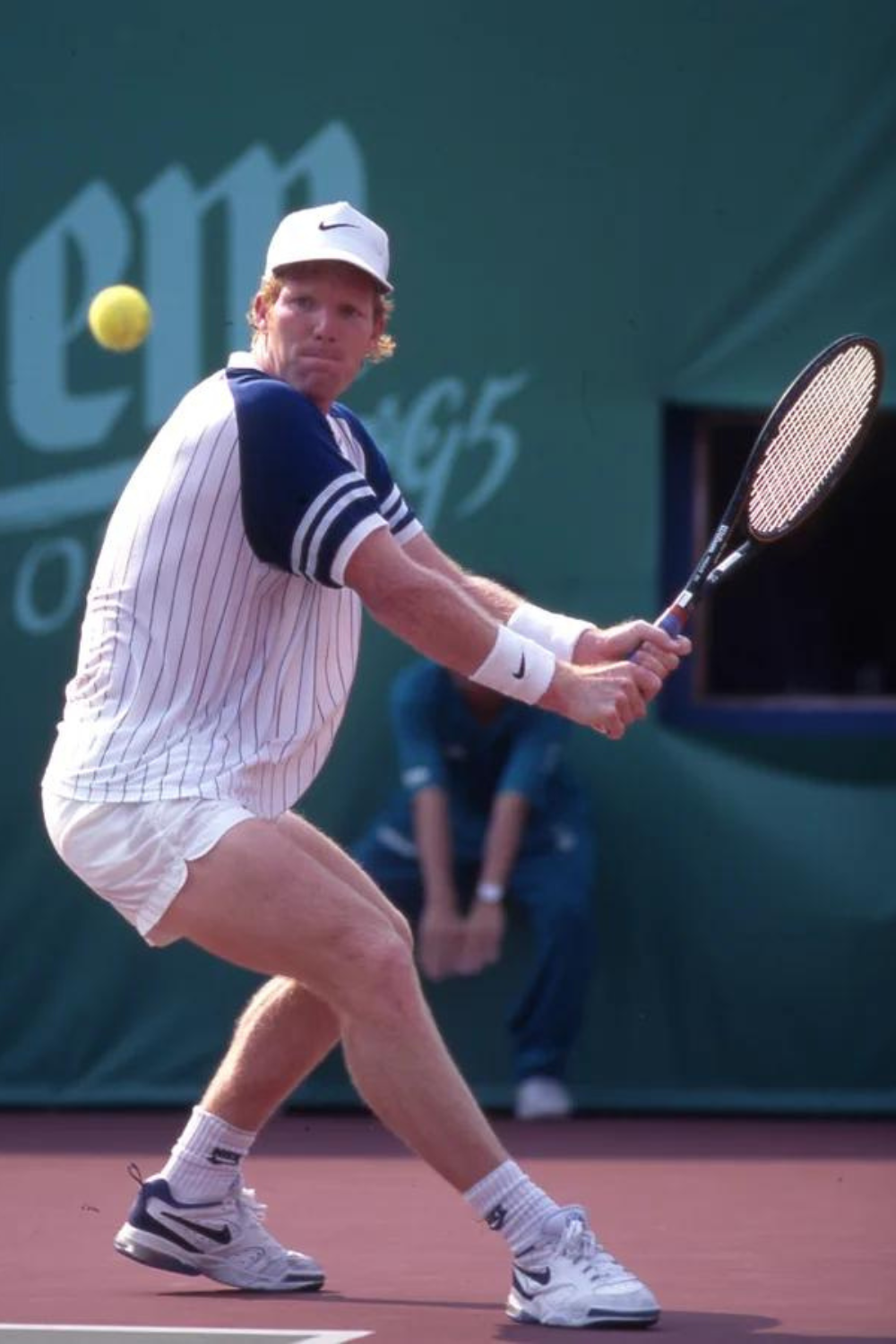 Jim Courier During His Game