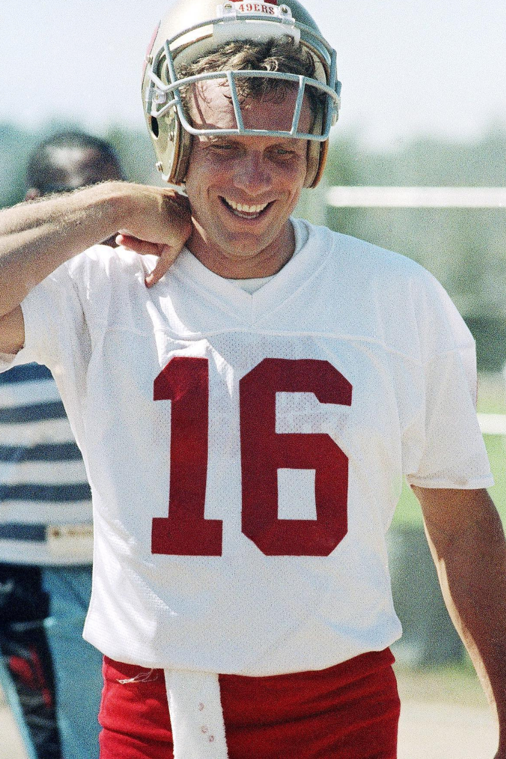 Joe Montana During His Playing Career With 49ers