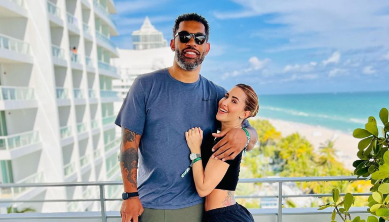 Julius Peppers Partner Claudia Sampedro