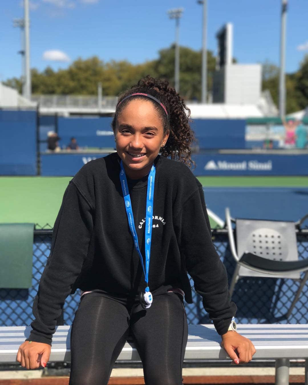 Katrina Scott in 2017 During The US Open