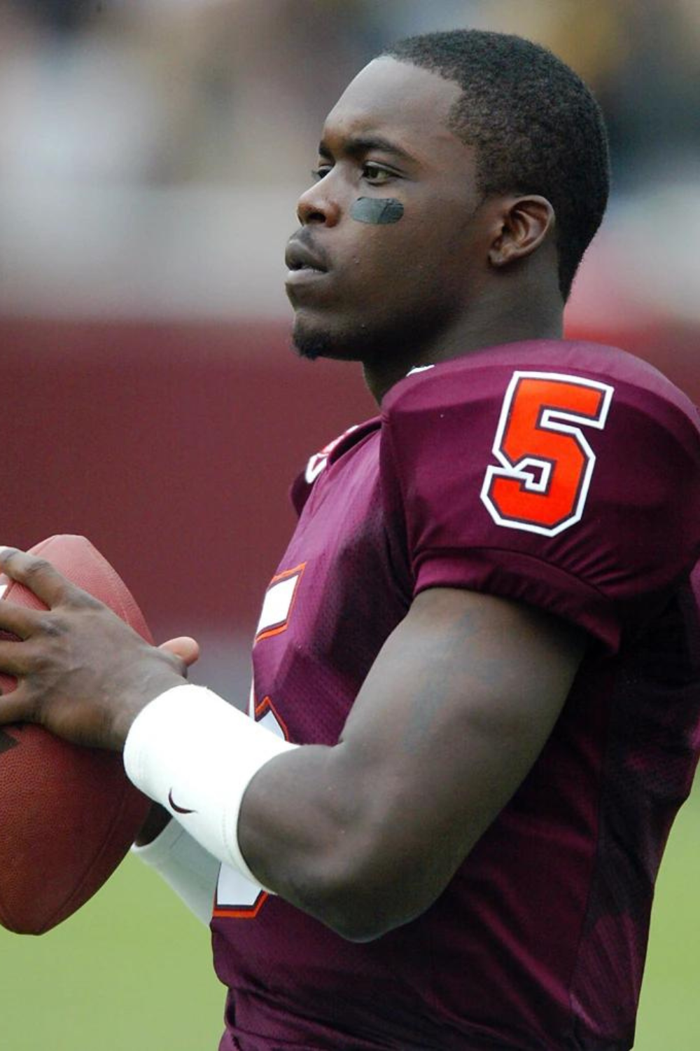 Marcus During His Time At Virginia Tech